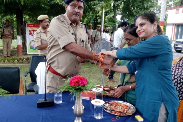 Dr Kriti Agrawal Raksha Bandhan Celibate In PSC Camp.
